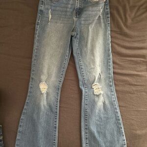 Girls size 10 jean lot- 6 pairs great used condition